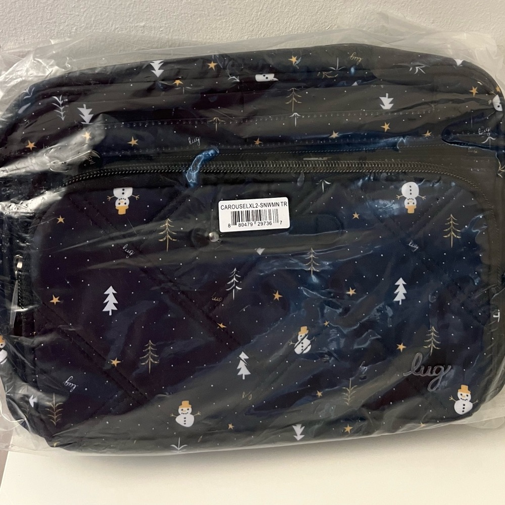 Lug Carousel XL 2 snowman trees
